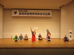 【茶道部】静岡県高等学校総合文化祭に三重県代表で参加しました