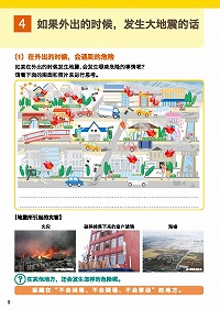 4.如果外出的时候，发生大地震的话