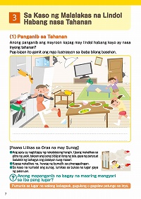 3.Sa Kaso ng Malalakas na Lindol Habang nasa Tahanan