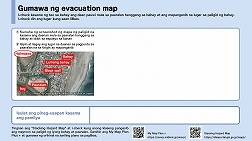 Gumawa ng evacuation map