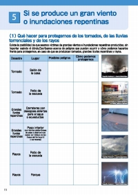 5.Si se produce un gran viento o inundaciones repentinas