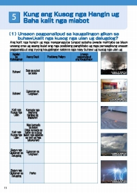 5.Kung ang Kusog nga Hangin ug Baha kalit nga miabot