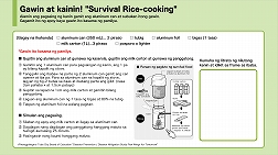 Gawin at kainin! Survival Rice-cooking