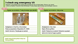 I-check ang emergency kit