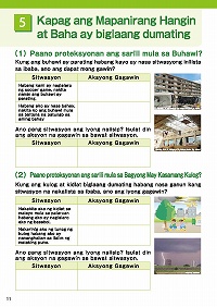 5.Kapag ang Mapanirang Hangin at Baha ay biglaang dumating