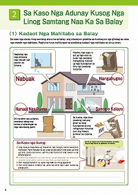 2.Sa Kaso Nga Adunay Kusog Nga Linog Samtang Naa Ka Sa Balay