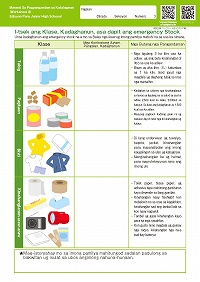 ②I-tsek ang Klase, Kadaghanun, asa dapit ang emergency Stock