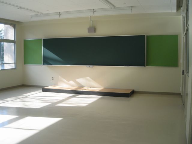 新しく整備した普通教室