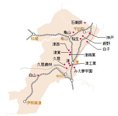 中勢地域マップ
