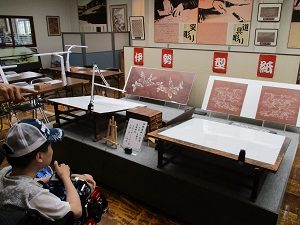 伊勢型紙を見ました