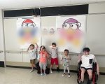 小学部1組・高等部の集合写真