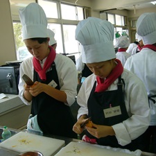 食物経営コースの様子1