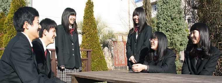 冬服姿の写真