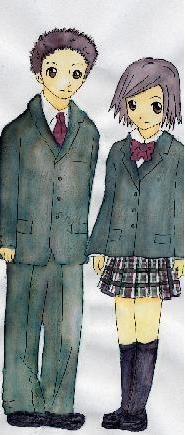 冬服のイラスト