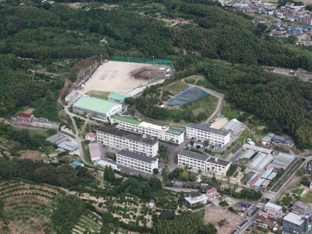 四日市農芸高校 全景写真