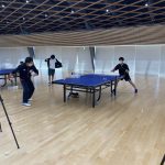 【卓球部】　下川裕平さん来校