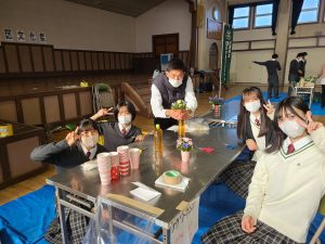 富州原地区文化祭で農産物販売をおこないました!!