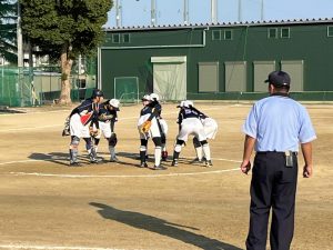 ソフトボール部　新人大会１回戦