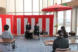 第４３回みえ高文祭の茶道部門のお茶会に参加しました