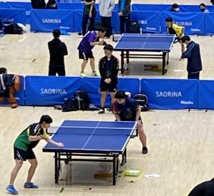 【卓球部】２月３日・４日の大会結果