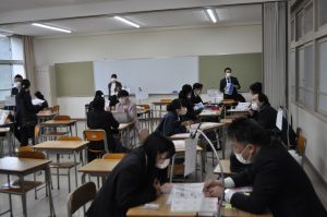 校内学校説明会開催