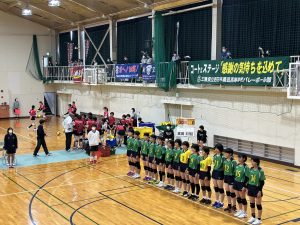 バレーボール春季大会　第７位！