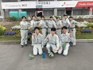 鈴鹿サーキットの花壇づくりを行います