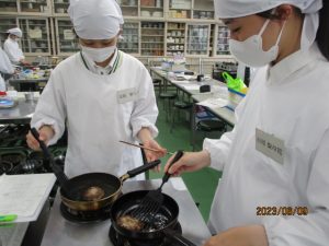 食物調理技術検定３級合格に向けて！