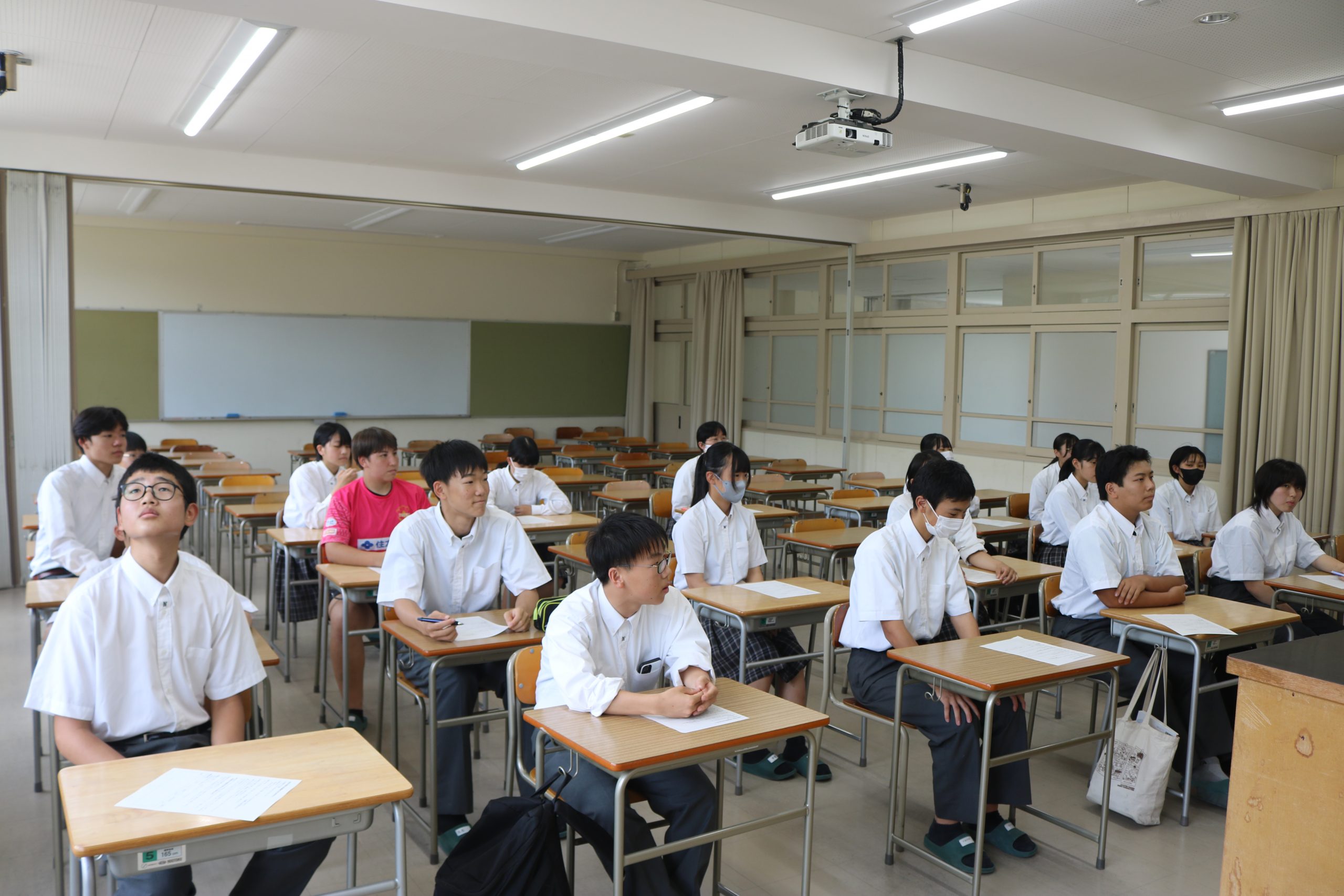 母校を訪問します！