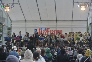 【吹奏楽部】四日市ジャズフェスティバルに参加しました！