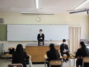 ３月１３日（水）合格者との懇談会