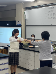 【農業科学科】全国高校生フラワーアレンジメントコンテスト　三重県予選会の結果