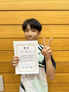 【バドミントン部】四日市高校生大会入賞