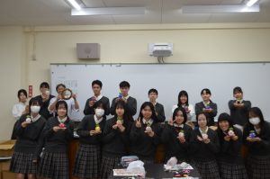 多肉植物の商品開発について学びました
