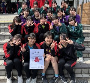 【卓球部女子】学校対抗ベスト４　初の東海総体へ！