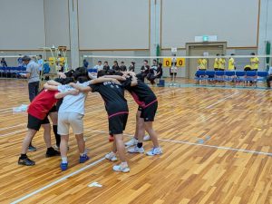 バドミントン部　東海大会出場！