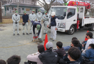 川崎小学校へ出前実習！