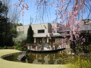 環境造園科1年生庭園見学