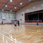 バドミントン部_練習風景4