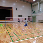 バドミントン部_練習風景3