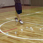 バドミントン部_練習風景1