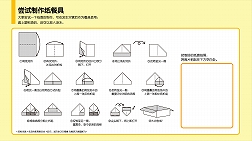 尝试制作纸餐具