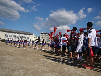 体育祭を行いました