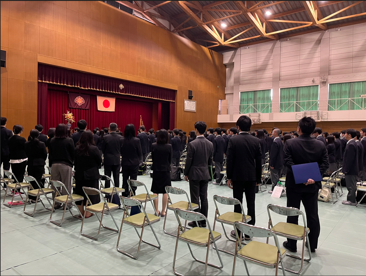 入学式を行いました