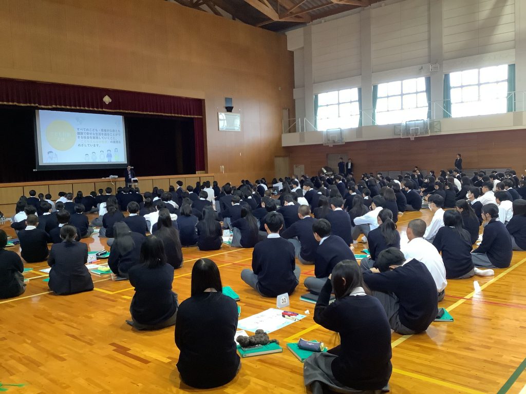 産業社会と人間「いなべ市こども計画策定のための高校生ワークショップ」