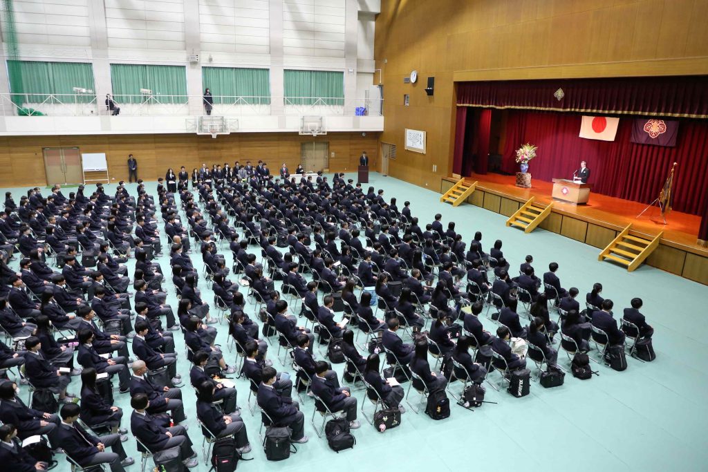 入学式を行いました
