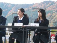 名張高校のブログ-市長座談会2