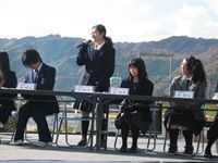 名張高校のブログ-市長座談会3