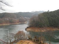 名張高校のブログ-青蓮寺湖