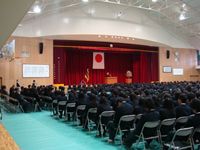 名張高校のブログ-卒業式②